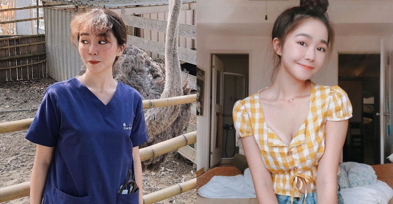 【球盟会】正妹「準獸醫」甜到蛀牙　讓網友們獸性大發自首褲子裡有蛇！