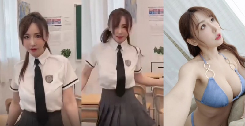 【球盟会】星野優換上學生制服甜跳《愛你》　胸前狂震引起驚呼