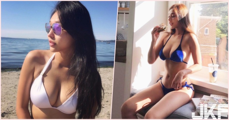 【球盟会】好胸女孩！「台灣巨乳Julia」能量快溢出來！超迷人的形狀真的好養眼啊…
