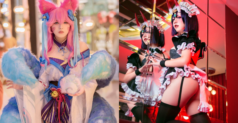【球盟会】專業攝！「正妹Coser」日系風上線　全身包緊緊性感度不減照樣擄獲人心