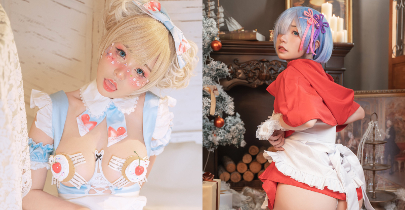 【球盟会】正妹Coser「18+暗黑門」已解鎖　成人限定尺度無極限…隔螢幕聞色氣