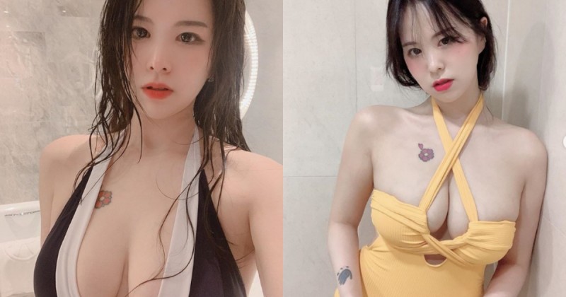 【球盟会】大奶姊姊gisele「人字美乳」引9萬追蹤！白皙渾圓好身材成為目光焦點！