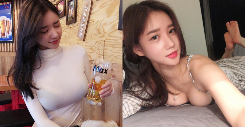 【球盟会】性感正妹원미령「透明奶衣」乳量炸裂　每一件衣服都被撐成緊身衣！