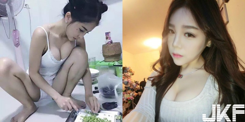 【球盟会】性感廚娘霸氣開腿「爆乳切菜」！僅穿睡衣招待「深夜私房料理」…