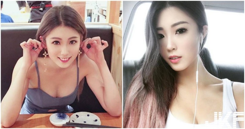 【球盟会】好辣！餐廳驚見「超低胸裝正妹」，原來是美豔爆乳超模！