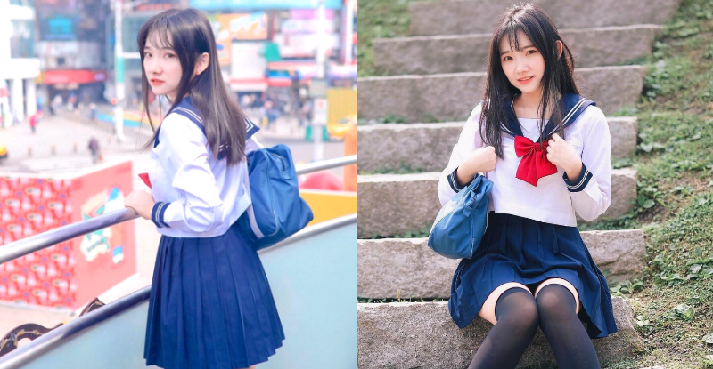 【球盟会】「Ann」青澀神情超無害，「鮮嫩玉腿」套上黑絲襪卻現性感魂！