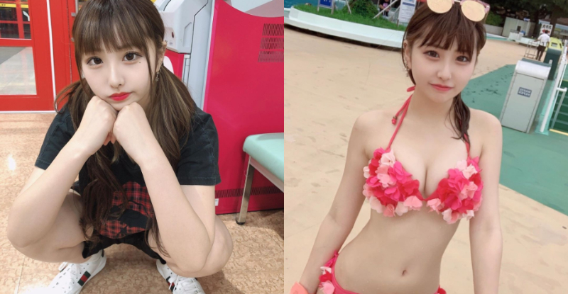 【球盟会】19歲萌系偶像「五城せのん」嘴巴嘟嘟想親一口　童顏下竟然有性感美乳
