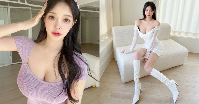 【球盟会】超讚的「長腿模特兒」比例好曼妙，「巨乳細腰翹臀」怎麼穿都辣！