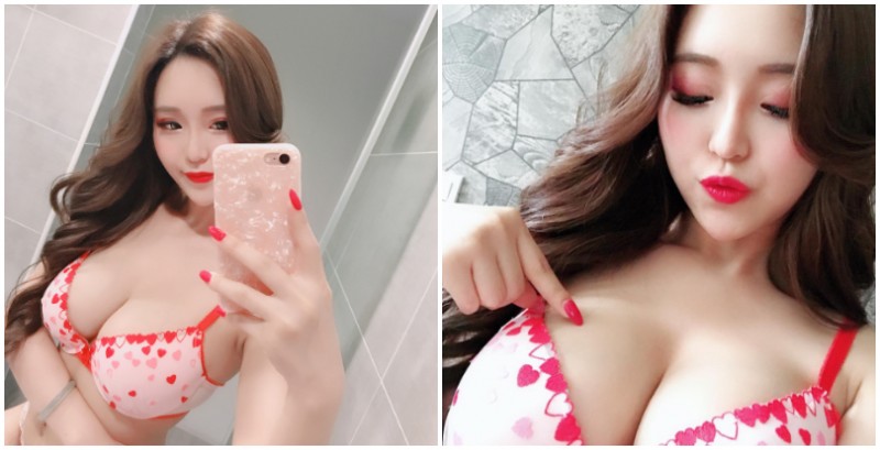 【球盟会】「爆乳正妹」身材太火辣！豪放份量的美乳加上氣質笑容，女帝一般的性感氣場！