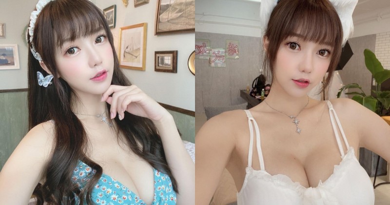 【球盟会】香港新竄紅「大奶正妹」！白皙巨乳超奪目，日常穿搭甜美又性感讓人好著迷！