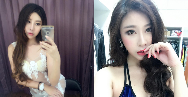 【球盟会】白皙長腿爆乳女郎！「藍芯芯」一個Pose就能Hold住全場！
