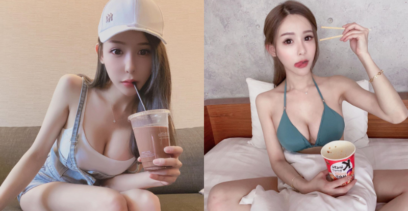 【球盟会】強大乳力！「蘇詩尹Sue」往前一傾掏出壯觀雙峰，智慧囤脂系統逆天到科學都放棄！