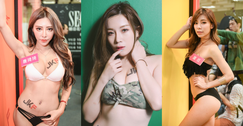 【球盟会】人間最美風景！TSE玩轉空間 「性感SG」化身櫥窗女郎隔玻璃搔人心
