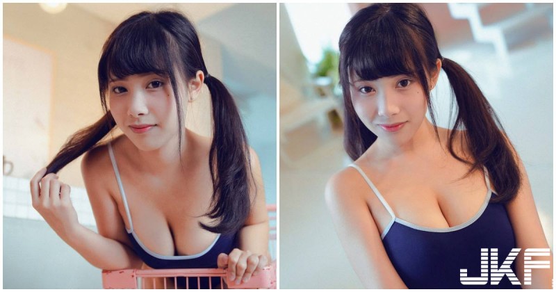【球盟会】噗寶少女的「惹火美乳」誘惑，前傾時「飽滿乳溝」讓人狂噴鼻血！