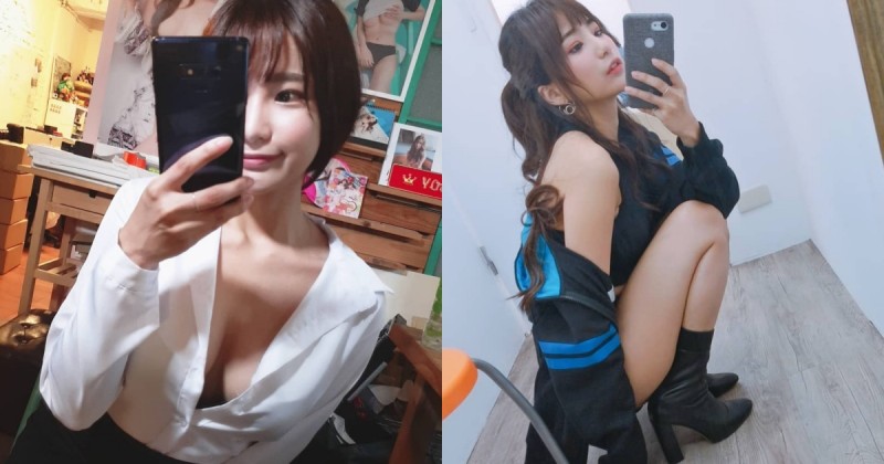【球盟会】電玩實況主「貝莉莓」在家也要拍美照，火辣美乳和蜜大腿好想多看幾眼！